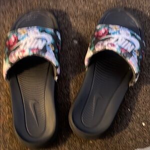 Nike Floral Slide Sandals
